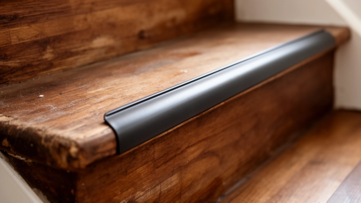 Listwy wykończeniowe do schodów drewnianych