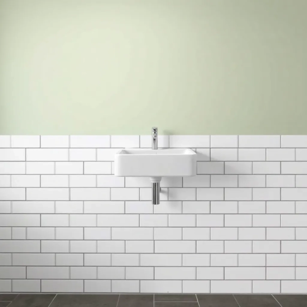 Płytki do połowy ściany wykończenie