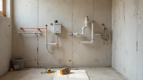 Wykończenie łazienki stan deweloperski krok po kroku