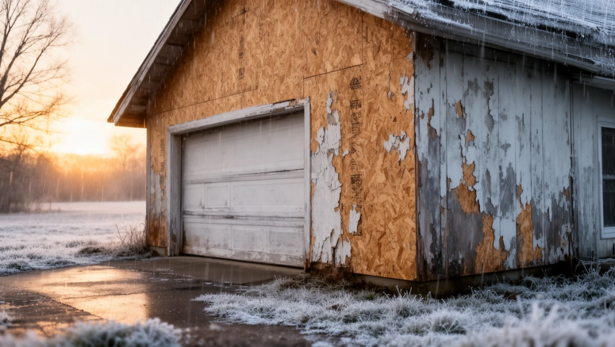 Wykończenie garażu na zewnątrz