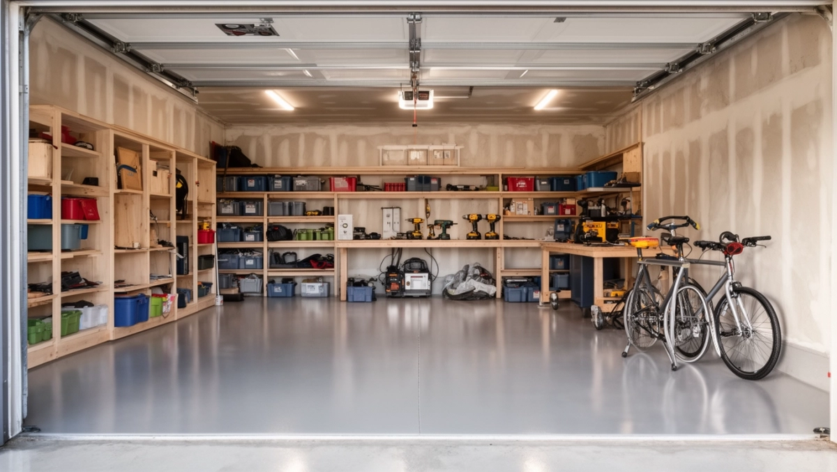 wykończenie garażu