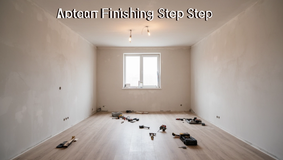 Wykończenie mieszkania krok po kroku