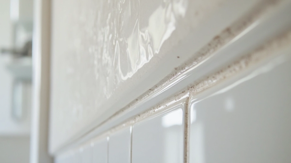 Wykończenie płytek przy ścianie